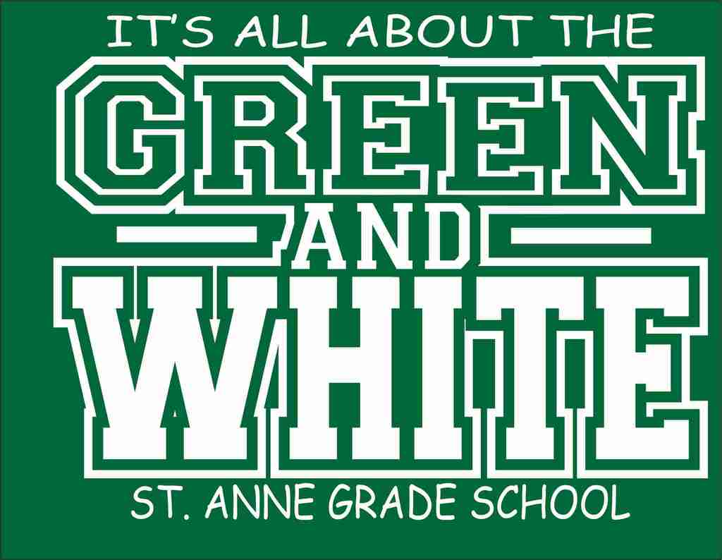 Green and White